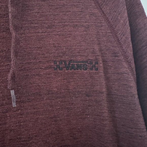 Vans Red Light wood Pullover Hoodie Size Large - Picture 2 of 5